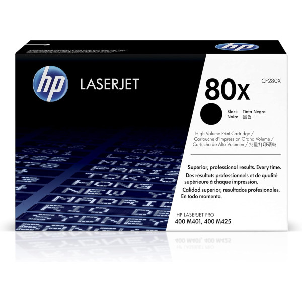 HP 80X  Black (CF280X)