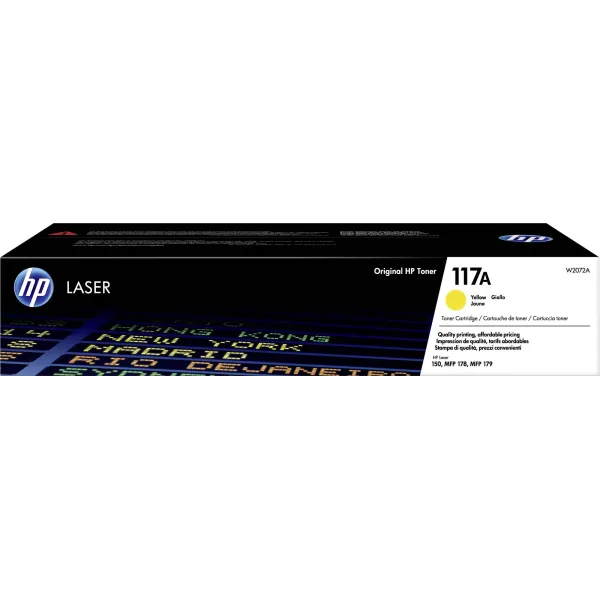 HP 117A (W2072A) yellow 