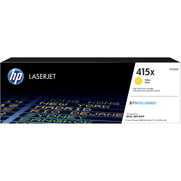 HP 415X (w2032a) Yellow