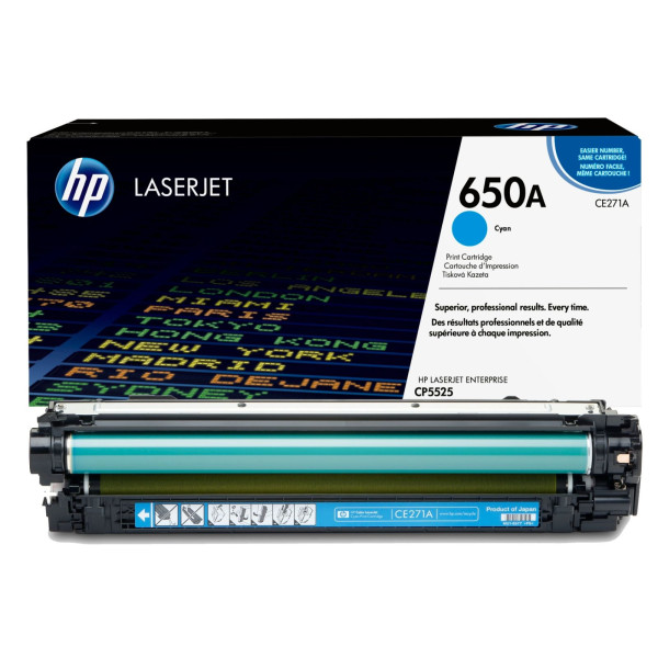 HP 650A Cyan (CE271A)