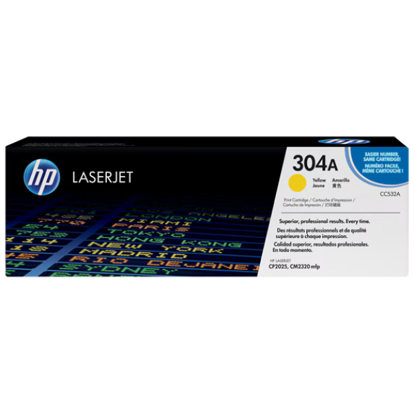 HP 304A Yellow  (CC532A)