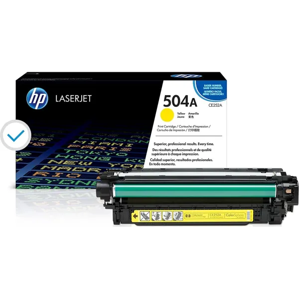 HP 504A Yellow (CE252A)
